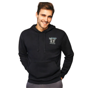 Hoodie with longs sleeves - Black