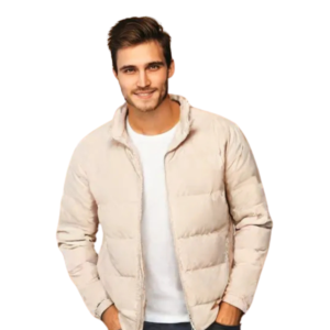 Jacket Puffer with Zipper