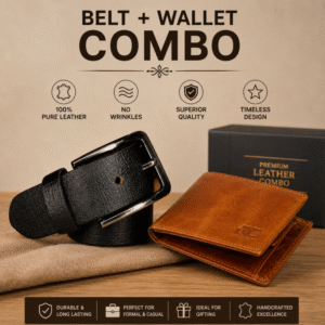 Belt and Wallet Combo