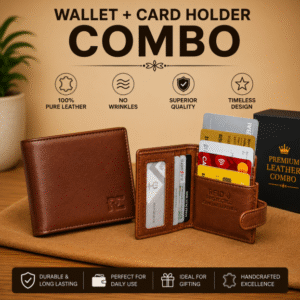 Wallet and Card Holder Combo for Men